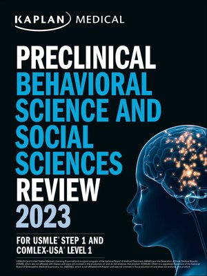 cover image of Preclinical Behavioral Science and Social Sciences Review 2023